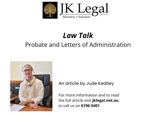 Probate and Letters of Administration